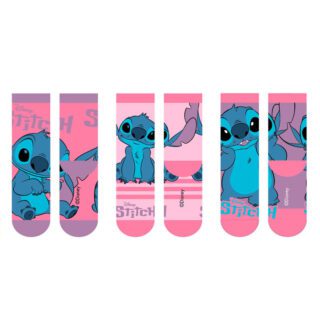 Set 3 calcetines Stitch Disney infantil