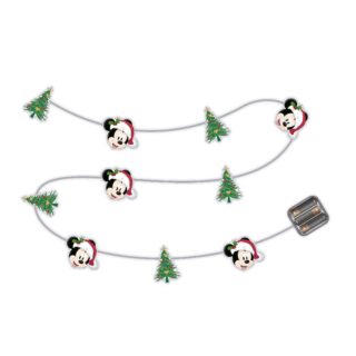 Guirnalda de Navidad Mickey con 10 leds