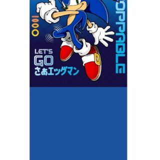 Braga cuello Sonic The Hedgehog Let´s Go