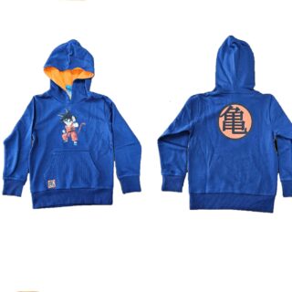 Sudadera infantil capucha Goku Dragon Ball
