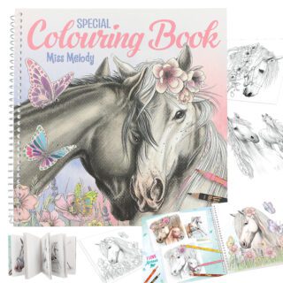 Libro especial para colorear Miss Melody