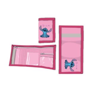 Billetera Stitch Rosa