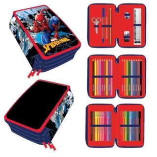 Plumier triple Spiderman Marvel