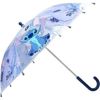 Paraguas Stitch man. transparente rainy days