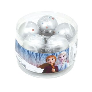 Pack 10 bolas Árbol Navidad plata Frozen II