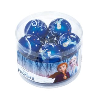 Pack 10 bolas Árbol Navidad Frozen II azul