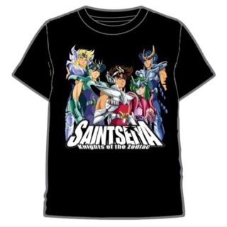 Camiseta adulto Caballeros del Zodiaco M/C