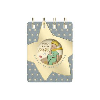 Mini block El Principito con espiral sentado