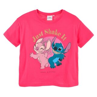 Camiseta M/C Stitch & Angel Just Shakeit