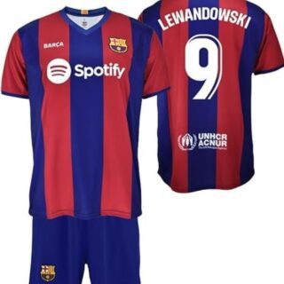 Kit FC Barcelona 1ª equip 23/24 Lewandowski
