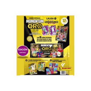 Sobre Momentum Oro Adrenalyn 2024 de Panini