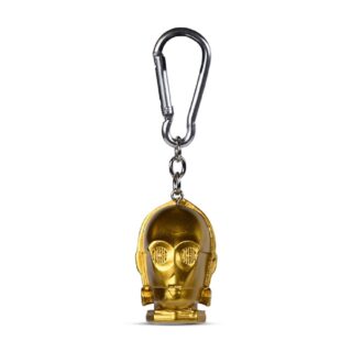 Llavero 3D C3PO poliresina