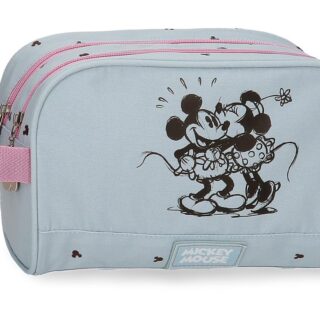 Neceser Mickey y Minnie Kisses