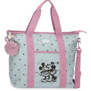 Bolso portaordenador Mickey y Minnie Kisses