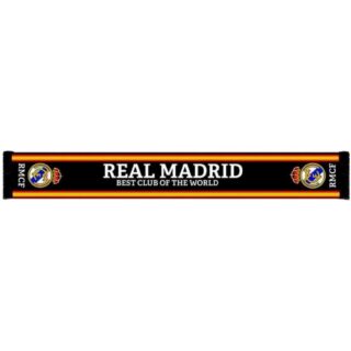 Bufanda negra Real Madrid C.F.