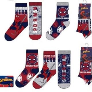 Calcetines Spideman Pack 3uds Marvel