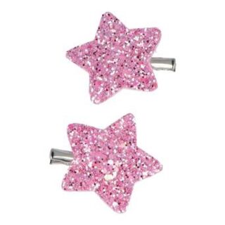 Pack 2 pinzas estrella brillante