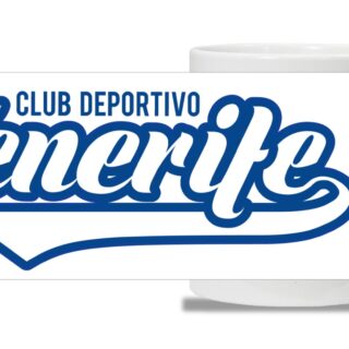 Taza blanca school C.D. Tenerife