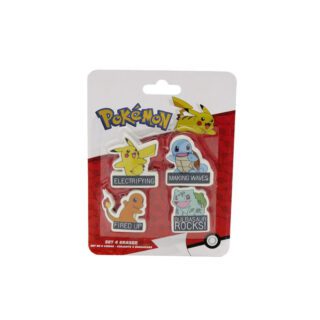 Set 4 gomas de borrar Pokemon