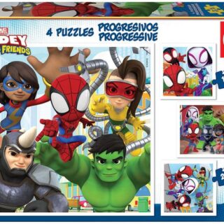 Puzzles progresivos Spidey & Friends