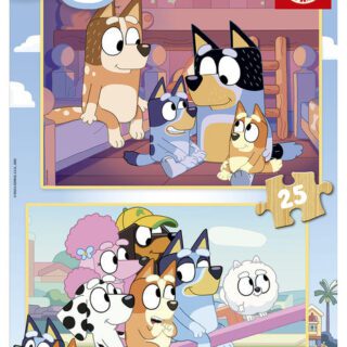 Puzzle de madera de Bluey 2x25