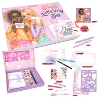 Set de cartas y lettering box TopModel