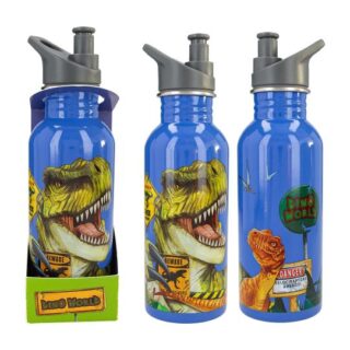 Botella de acero inoxidable Dino World