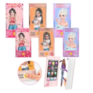 Mini libro de colorear con music TopModel