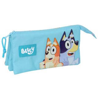 Estuche triple Bluey