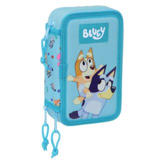 Plumier triple 36 pcs Bluey