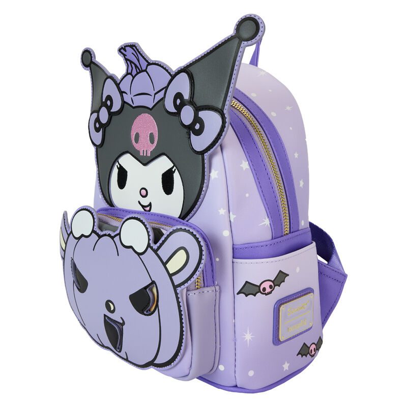 Mini mochila Kuromi y Calabaza Loungefly - Imagen 3