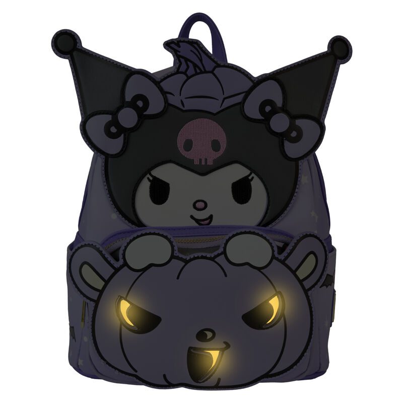 Mini mochila Kuromi y Calabaza Loungefly - Imagen 4
