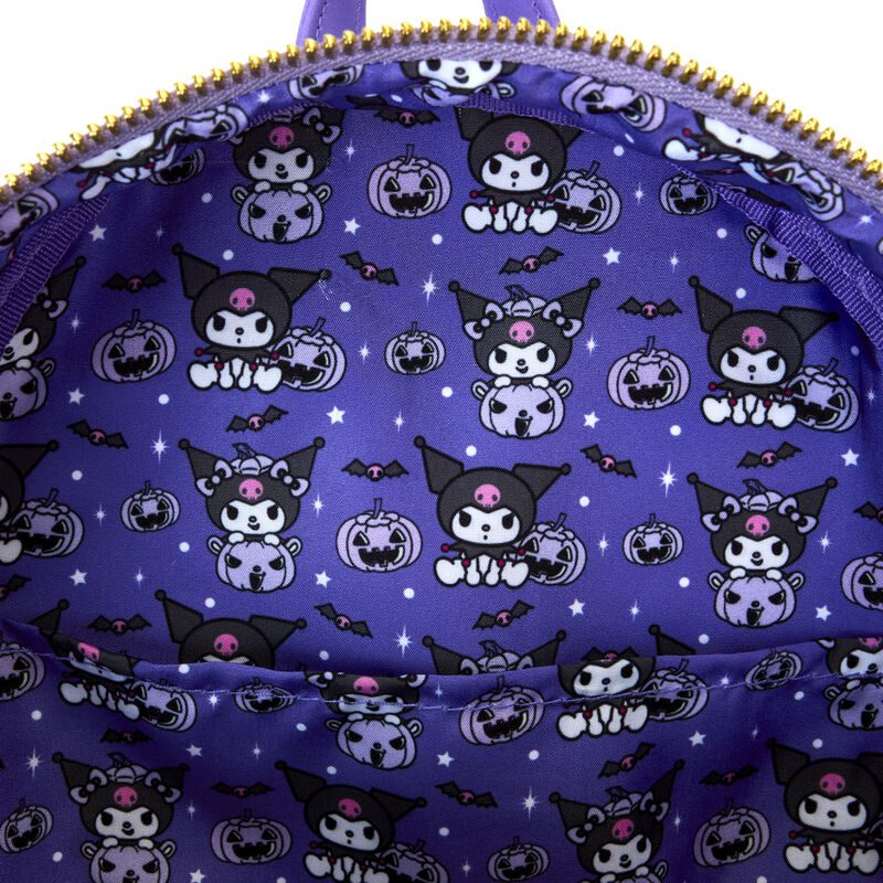 Mini mochila Kuromi y Calabaza Loungefly - Imagen 5