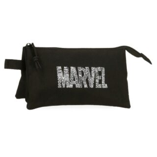 Estuche triple Marvel Characters Logo
