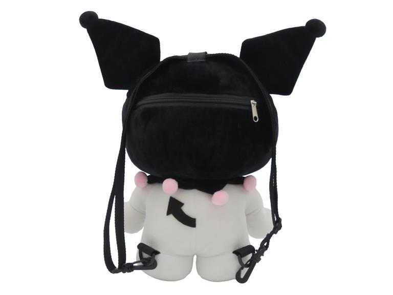 Mochila peluche 3D Kuromi Sanrio - Imagen 2