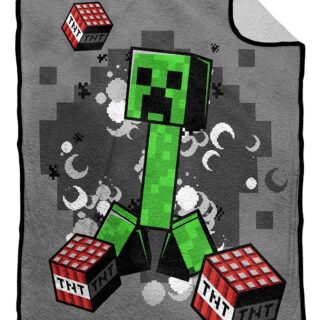 Manta sherpa Minecraft 130x150cm