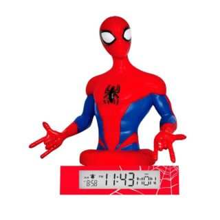 Lampara 3d Spiderman con despertador Marvel