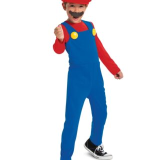 Disfraz Nintendo Super Mario Lujo T.3-4