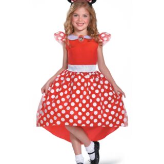 Disfraz Minnie rojo T.5-6 Classic T.3-4 años