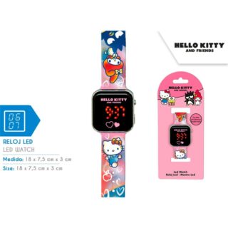 Reloj Led Hello Kitty