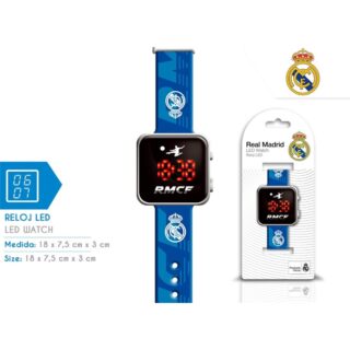 Reloj Led Real Madrid azul
