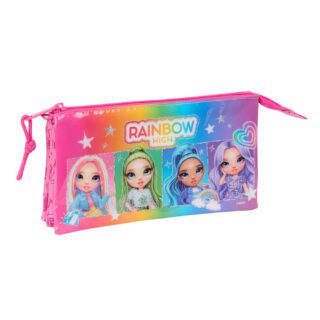 Estuche triple Rainbow High  Shine