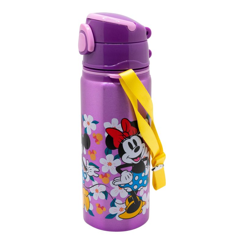 Botella aluminio Minnie correa - Imagen 2
