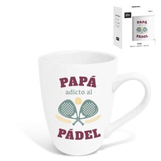 Taza Papá adicto al Padel