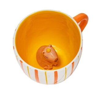 Taza Capibara con figurita interior