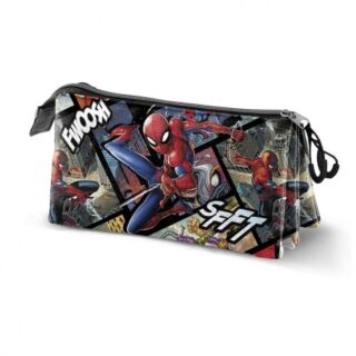 Estuche triple Spiderman Marvel