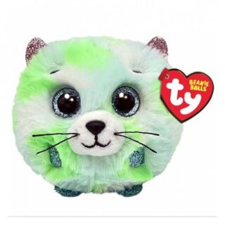 Peluche TY Puffie Evie Grean 10cm