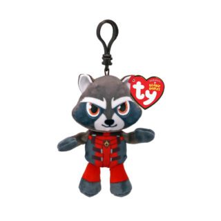 Peluche TY llavero Rocket Marvel