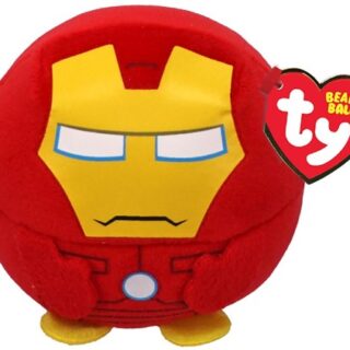 Peluche TY B. Balls Iron Man 10cm Marvel