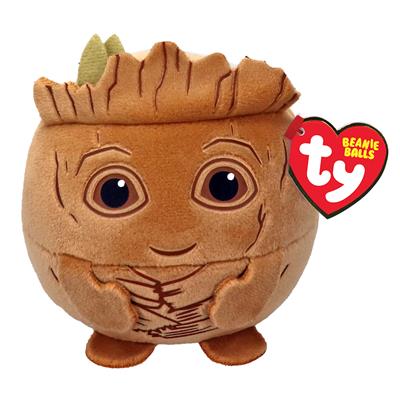 Peluche TY B Balls Groot 10cm Marvel